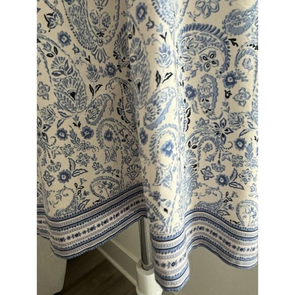 J. Jill Size Large Tunic Top Boho Hippie Festival NEW casual tassels embroidered - Picture 7 of 11